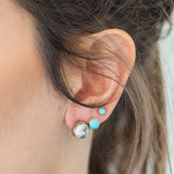 10mm Navajo Pearl Studs