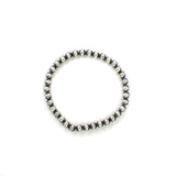 Navajo Pearl Stretch Bracelet - 6mm (Extended Size)
