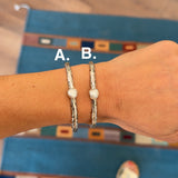 The Kaycee Cuff - Fresh Water Pearl (High Shine)