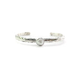 The Kaycee Cuff - Fresh Water Pearl (High Shine)