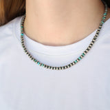 5mm Navajo Pearls- Turquoise