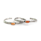 The Kaycee Cuff - Orange Spiny Oyster