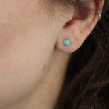 4mm Turquoise Studs