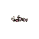 3/4" Zuni Hoops- Pink Conch