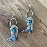 Boot Key Chain - Turquoise