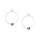 12mm Navajo Pearl Hoops