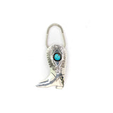 Boot Key Chain - Turquoise