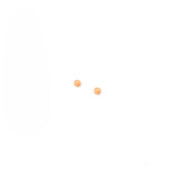 4mm Orange Spiny Oyster Studs