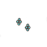 2025 Black Friday Earrings 4 Stone Turquoise Earrings