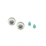 2025 BLACK FRIDAY: Stamped Concho Earrings & Turquoise Studs
