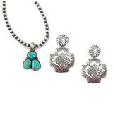 2025 BLACK FRIDAY: Earrings, Navajo Pearl Necklace, Pendant Set
