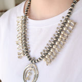 2025 Black Friday - All Silver Squash Blossom