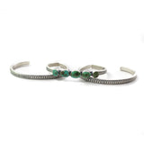 2025 BLACK FRIDAY (2) Stamped Cuffs and (1) Turquoise Cuff (Set of 3 G)