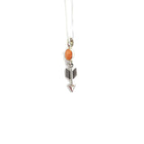 The Aaliyah -Orange Spiny (Pendant w/ chain)
