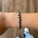 Pink Conch Navajo Pearl Stretch