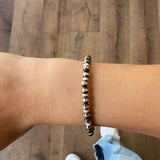 Pink Navajo Pearl Stretch - 5mm