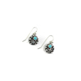 The Leia Dangles w/cross - Sleeping Beauty Turquoise