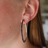 2 1/4" Onyx Hoops