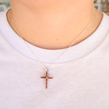 The Luca - Red Coral (Pendant w/ chain)