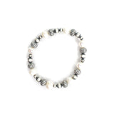 Textured Navajo Pearl Stretch - Fresh Water Pearl