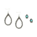 2025 BLACK FRIDAY: Machine Made Navajo Pearl Earrings & Turquoise Studs