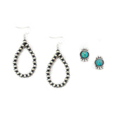 2025 BLACK FRIDAY: Machine Made Navajo Pearl Earrings & Turquoise Studs
