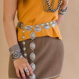 The Ruidoso Concho Belt - Medium Concho (EXTENDED SIZE OPTIONS)
