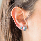 The Concho Studs Small - Turquoise