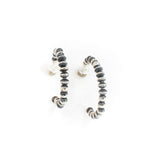 2" Navajo Pearl Hoops