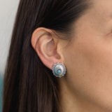 The Concho Studs Medium - Turquoise