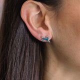 The Turquoise Unicorn Studs