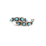 1" Zuni Hoops - Turquoise