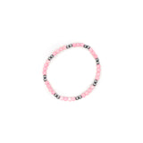 Pink Conch 4mm Stretch Bracelet
