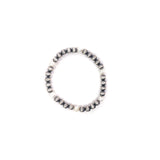 6mm Pearl Stretch Bracelet - Fresh Water Pearls