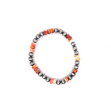 7mm Pearl Stretch Bracelet - Spiny Oyster