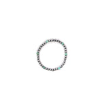 4mm Navajo Pearl Stretch Bracelet - Baby (Green)