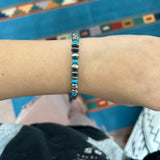 The Emory - Sleeping Beauty Navajo Pearl Bracelet