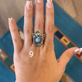 The Jimma - Golden Hills Turquoise
