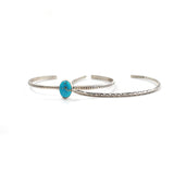 2025 BLACK FRIDAY Turquoise Cuff & Stamped Cuff (Set of 2 - A)