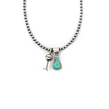 2025 BLACK FRIDAY - Turquoise Pendant & Blossom Set A.