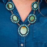 2025 Black Friday - Turquoise Statement Necklace