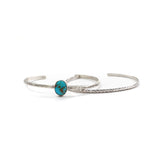 2025 BLACK FRIDAY Turquoise Cuff & Stamped Cuff (Set of 2 - C)