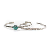 2025 BLACK FRIDAY Turquoise Cuff & Stamped Cuff (Set of 2 - D)