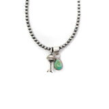 2025 BLACK FRIDAY - Turquoise Pendant & Blossom Set F.