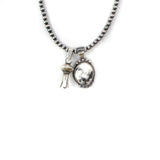 2025 BLACK FRIDAY - White Buffalo Pendant & Blossom Set F