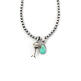 2025 BLACK FRIDAY - Turquoise Pendant & Blossom Set G.