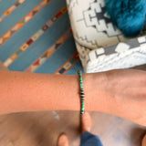 5-7mm Saucer w/ Extension - Turquoise/Brown
