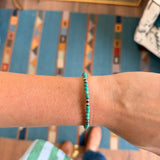 4mm Pearl Stretch Bracelet - Light Turquoise