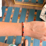 Spiny Oyster and Lapis Clasp Bracelet
