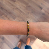 5-8mm Graduated Bumblebee Clasp Bracelet